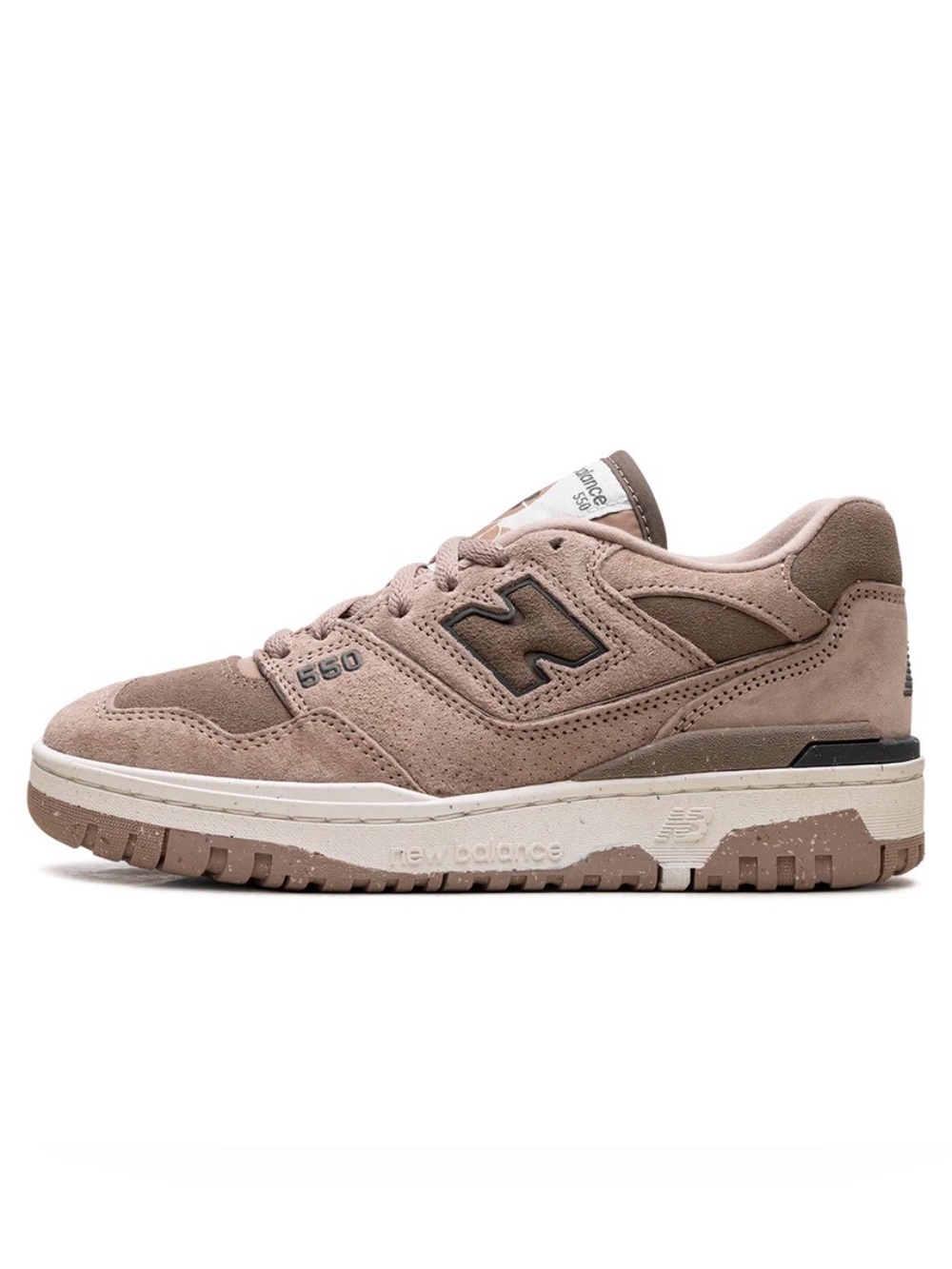 New Balance 550 Mushroom Suede Sneakers BBW550RD | Women’s 8 NWOT - Picture 5 of 12
